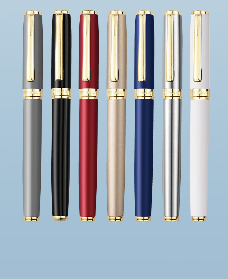MONTAGUT Graduation Gift Pearl Ballpoint Pen Business Writing Signature Pen Corporate Gift Employee Pen Neutral Pen Courtesy Series Moonlight White 0.5mm 9