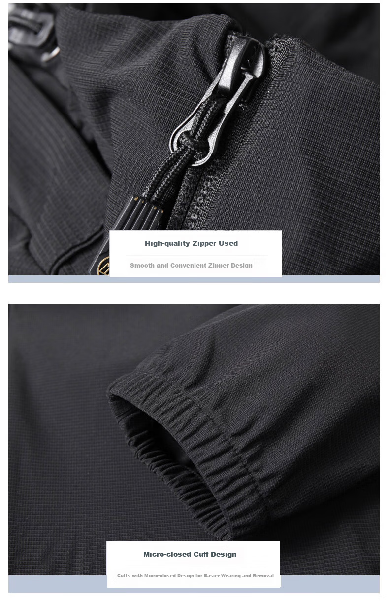 Ayoupang Summer Large Size Sun Protection Clothing for Men, 2025 New Fishing Wear, UPF50+ Breathable Jacket with Detachable Hood 17