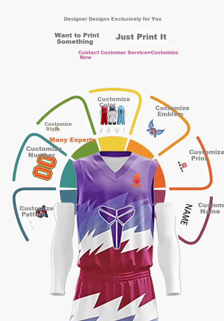 Gaoshouruyun SO MANY VIPS Basketball Uniform Set, Full Customization, Loose-Fitting Sports Jersey for Training And Summer Competitions, Group Purchase with Digital Printing Logo 4