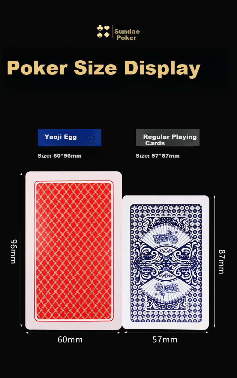 Yaoji Guandan Special Playing Cards New 258 Guandan Cards Thickened Paper Cards for Doudizhu Competition Poker, Full Box of 100 Decks 5