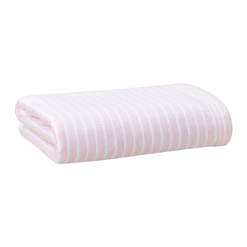 HOYO Japanese Pure Cotton Towel for Men And Women, Face Washing And Bathing Absorbent Quick-Drying Towel Single Pack Pink 34*75cm Sports