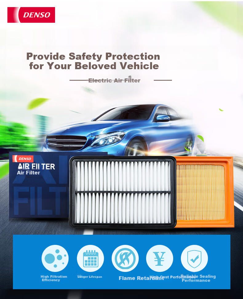 DENSO Air Filter 260331-2080, Compatible with 2019+ Leiling And Corolla Hybrid 1.8L Models 1