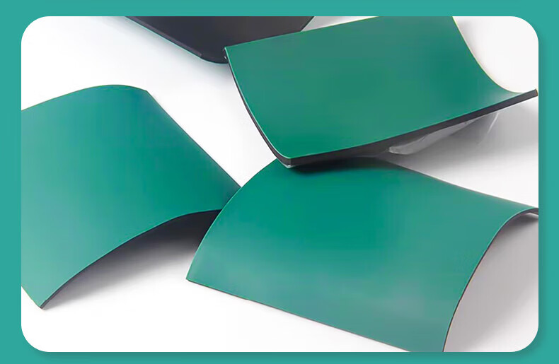 Mars Tiger Anti-Static Workbench Mat Non-Slip High Temperature Resistant Rubber Mat for Factory Laboratory Repair Electronics Assembly Line 0.6m*1.2m*2mm Green Cuttable 12