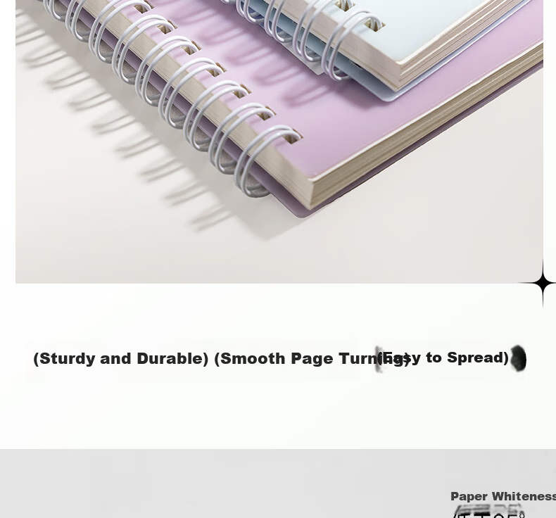 Deli B5/80 Sheets PP Spiral Notebook Study Notebook Exercise Book for Middle and High School BDLB5-02 Green Single Pack 6