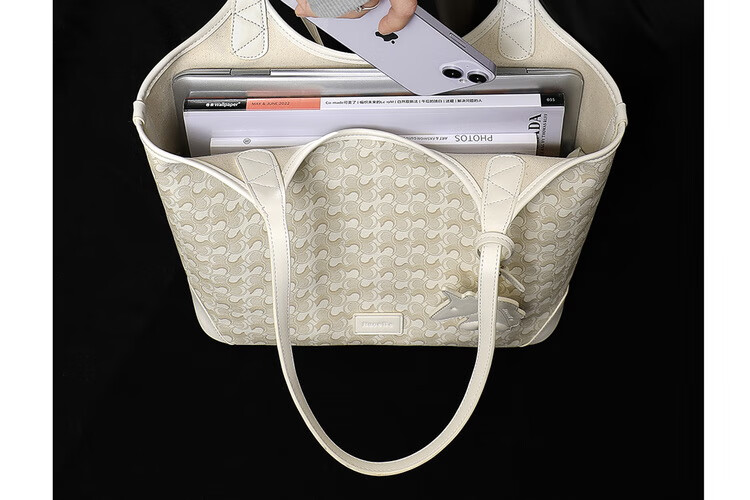 NUCELLE Wave Tote Bag, 2026 New Women's Handbag, Commuter Shoulder Bag for Ladies, Large Capacity Lightweight Laptop Bag, Birthday Gift 14