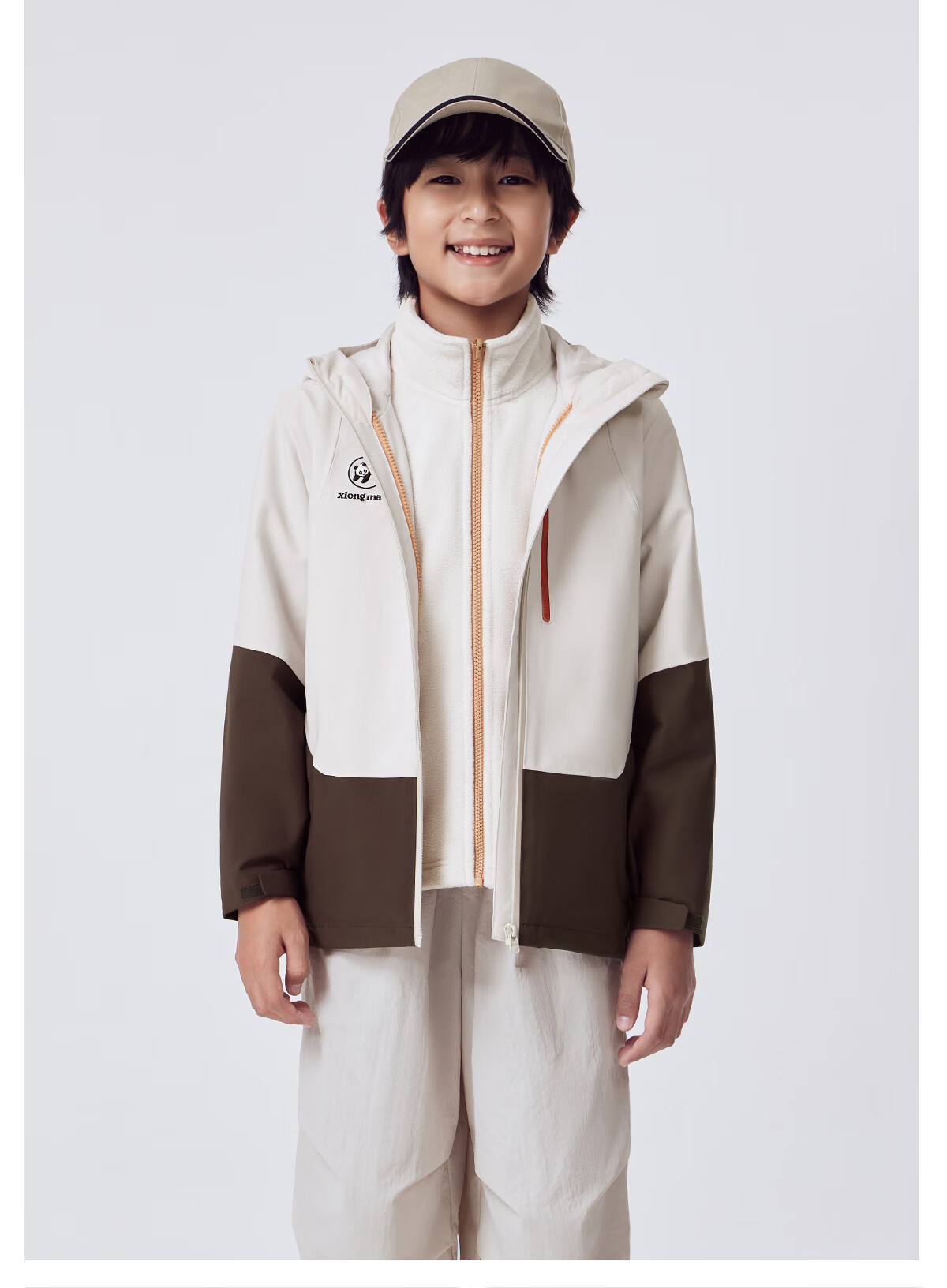 Panda Camel Kids 3-in-1 Waterproof Warm Hiking Mountaineering Outdoor Jacket for Boys and Girls B315,150 19