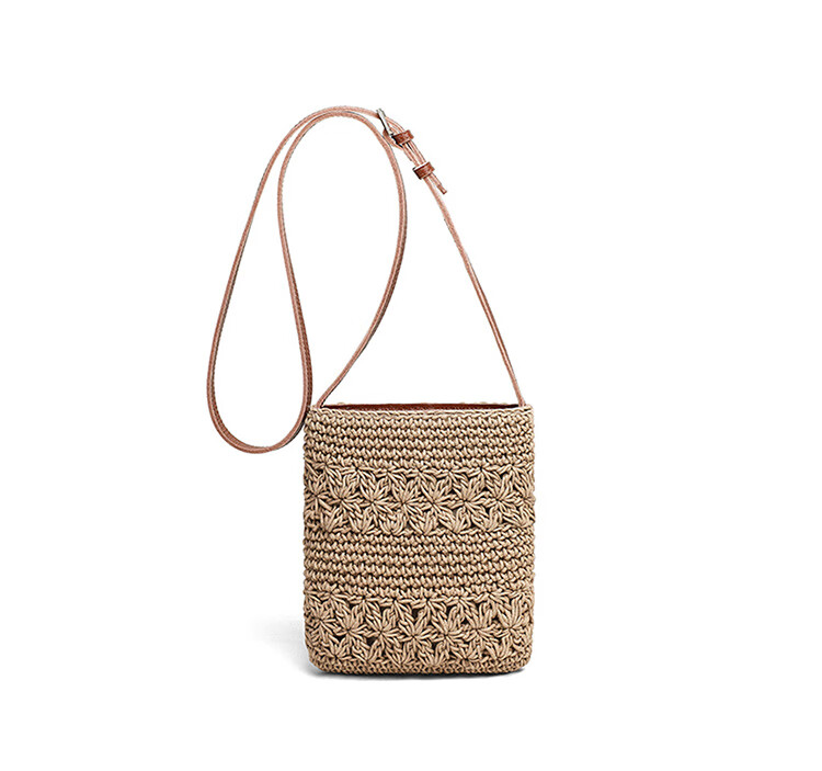 Love Sea Women's Handwoven Phone Bag Beach Luxury Brand Birthday Women's Day Gift 13