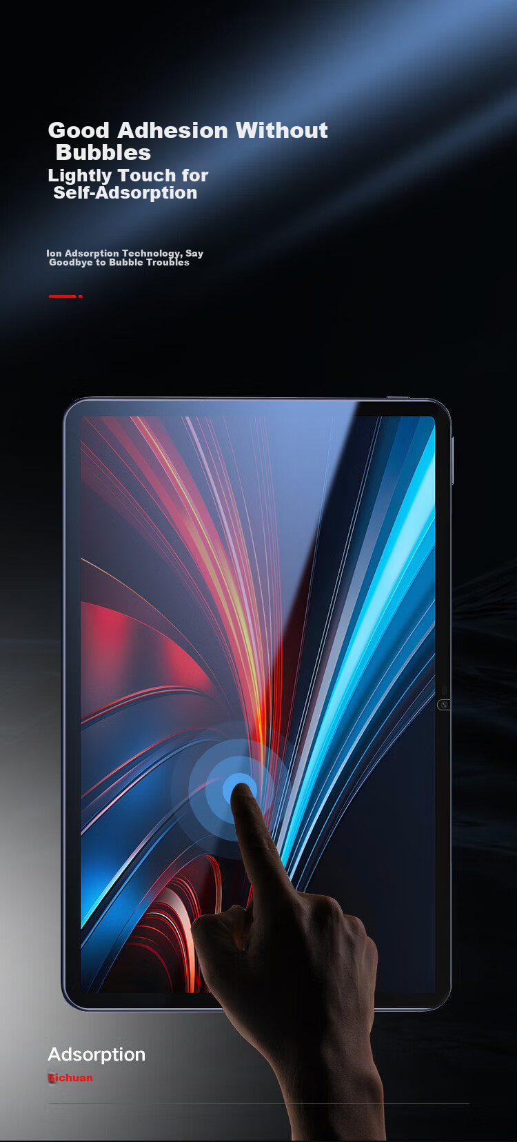 ALittleFlower Tempered Glass Screen Protector for Honor Tablet GT, 11.5-Inch, 2025 Model, Honor Tablet Protective Film, HD Anti-Drop Fingerprint-Resistant Wear-Resistant Scratch-Resistant Protective Film, Student Gift 9