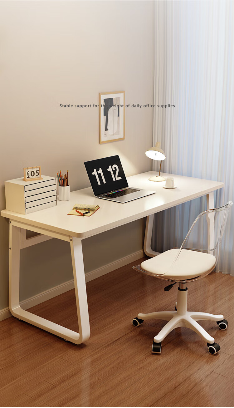 Churong Computer Desk, Desktop Study Table for Home Use, Simple Bedroom Learning Desk, Writing Desk, Office Desk, Gaming Table BGZ786 1