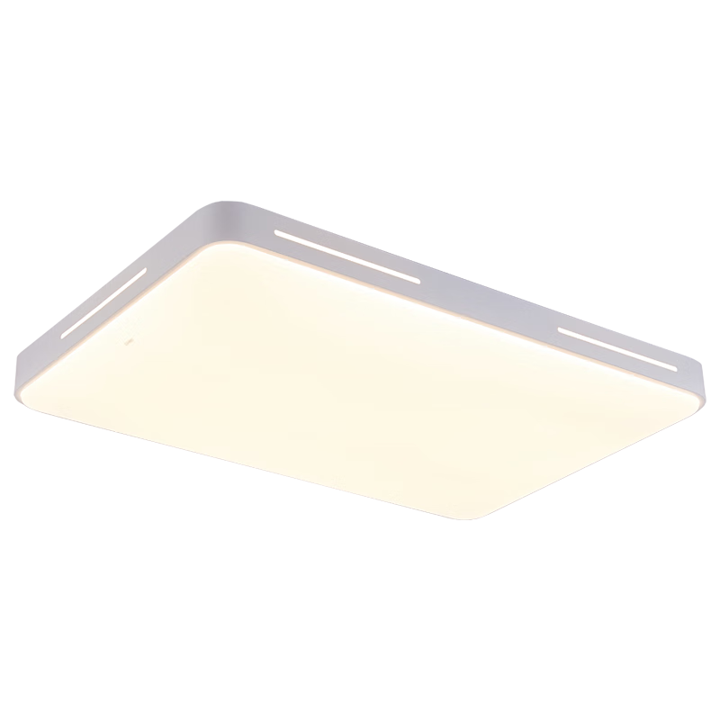 CHNT Ceiling Light, Living Room Main Light, Dimmable, Simple Cream Style LED Bedroom Lighting Set, 108W