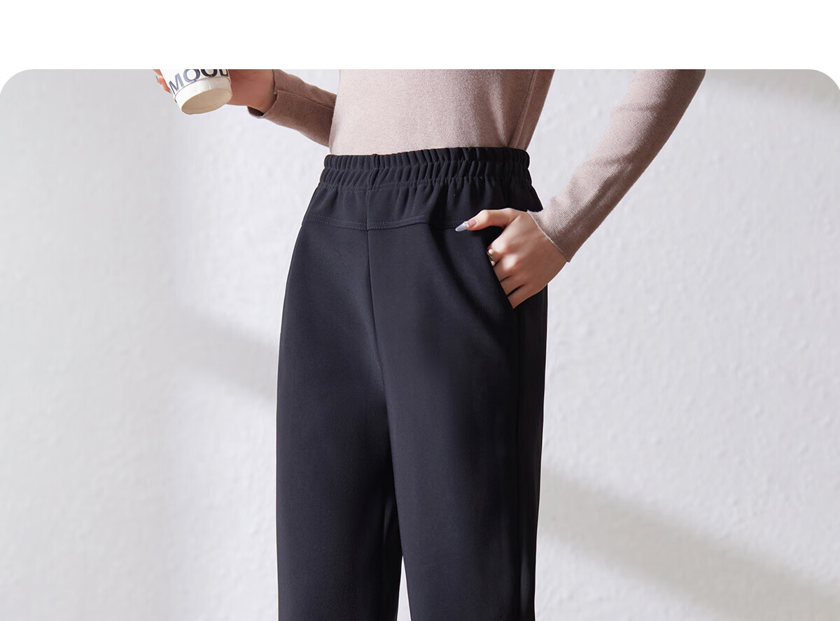 YUZHAOLIN Mother's Day Gift Middle-aged and Elderly Women's Spring and Autumn Pants Casual Pants for Middle-aged Moms Y243K2008 13