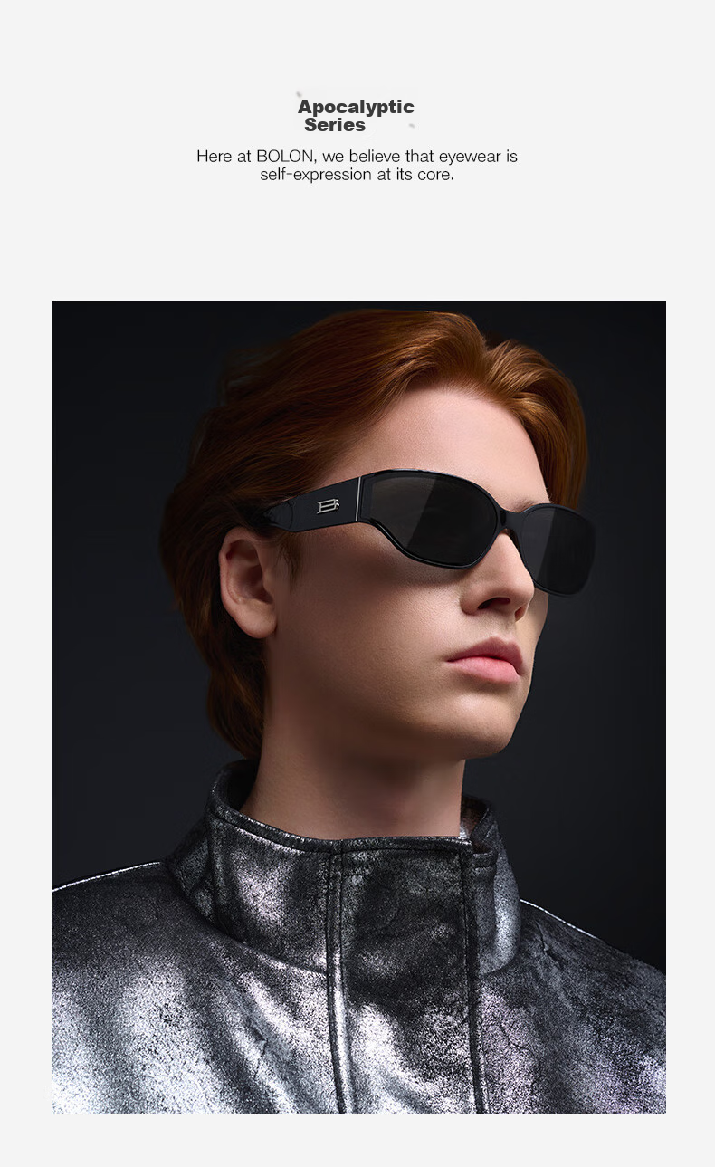 BOLON Sunglasses, Hou Minghao's Style, Trendy Cool Sunglasses, UV Protection, for Men And Women, BX5007A10 7