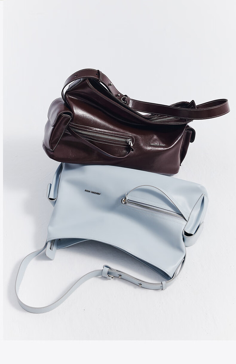 AMAZING SONG Women's Handbag [Celebrity Style], Sweet Wine Square Hobo Bag, Leather Shoulder Bag, Practical Commuter Tote Bag, Exquisite Gift 1