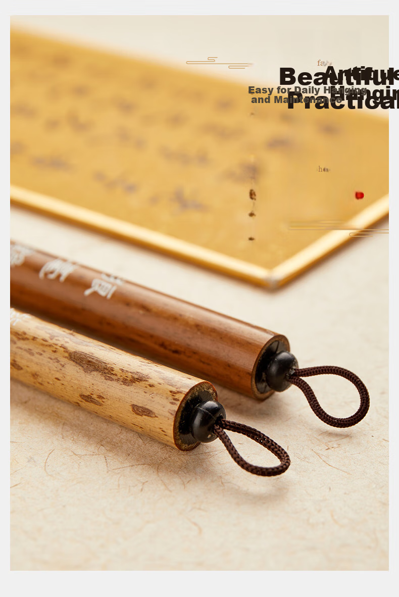 Liupintang Calligraphy Brush, Large Professional-Grade Brush Pen, Suitable for Regular Script, Adult Beginners, Chinese Painting And Calligraphy Practice, High-Quality Soft Brush, Huanxue Xiangmei, Large Size 10