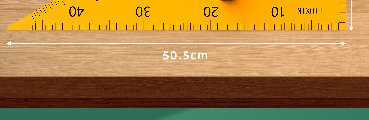 Liu Xin Magnetic Protractor Triangle Ruler Teaching Aid Math Tool for Elementary and Middle School Students Back to School Teacher's Day Gift 4