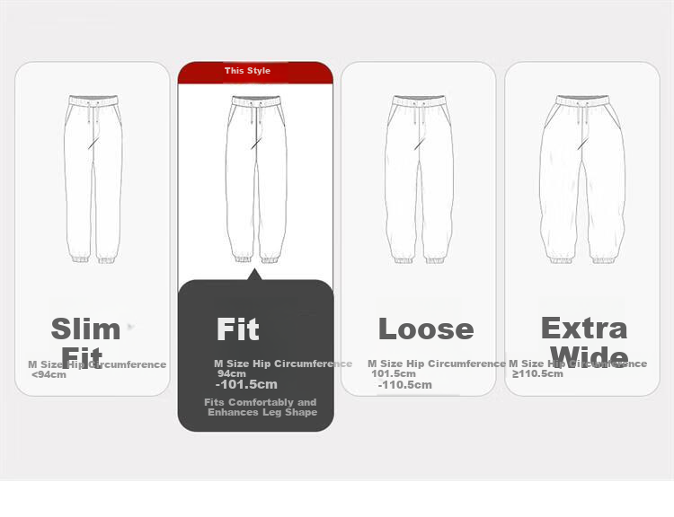 Giordano Women's Cotton Side Bone Pleated Wide-Leg Pants with Elastic Waist, Knitted Casual Sports Trousers 05415455 1
