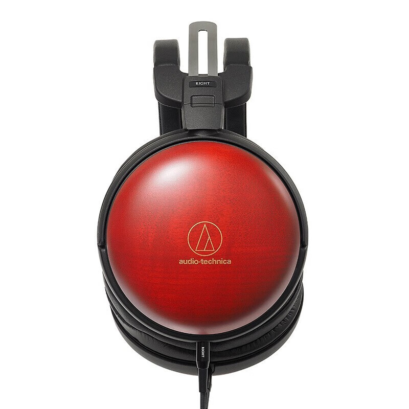 Наушники Audio-Technica ATH-AWAS/f Cherry Wood Closed-Back Dynamic In-Ear Headphones, закрытого типа, динамические, с оголовьем, с разъемом 3.5 мм, вишневое дерево