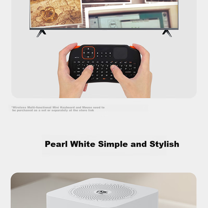 Lingke "Multi-Play" ME Mini 6-Bay SSD Mini PC N200 Dual 2.5G Soft Router Low-Noise Home Storage Computer Ubuntu 12G+64G+2TB 20