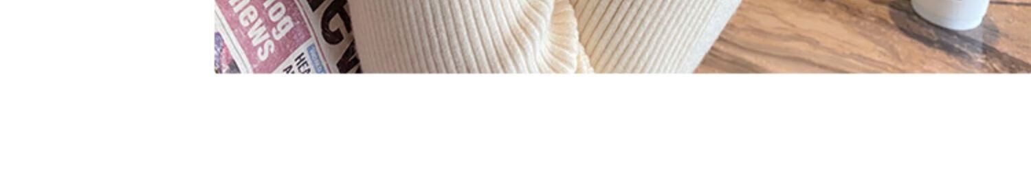LangSha Women's Sweater Autumn Winter 2025 New Stylish Knitwear Semi-Turtleneck Slim Lace Fleece Lined Base Shirt 5