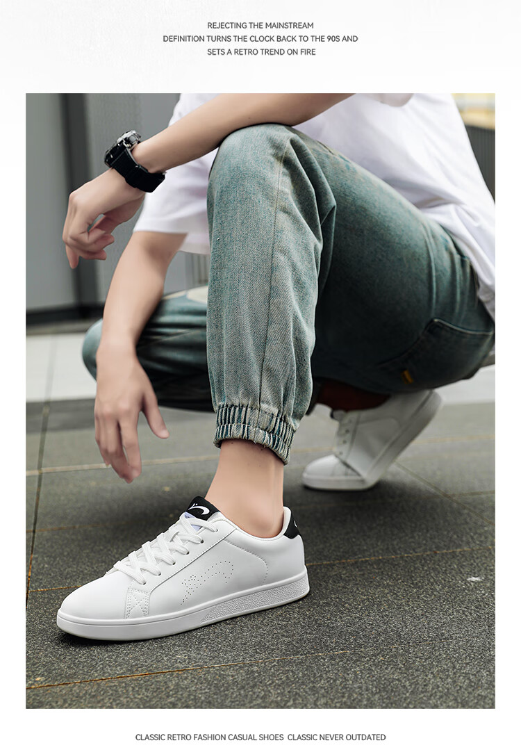 Guirenniao Canvas Shoes, Couple's Casual Shoes, Summer Women's Shoes, Versatile Sports Sneakers, White Men's Shoes, White/red, Women's Size 38 15
