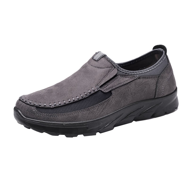 YUZHAOLIN Casual Shoes, Traditional Beijing Cloth Shoes for Men, Slip-On Loafers, Middle-Aged And Elderly Dad Shoes, Y1S-1018, Size 40