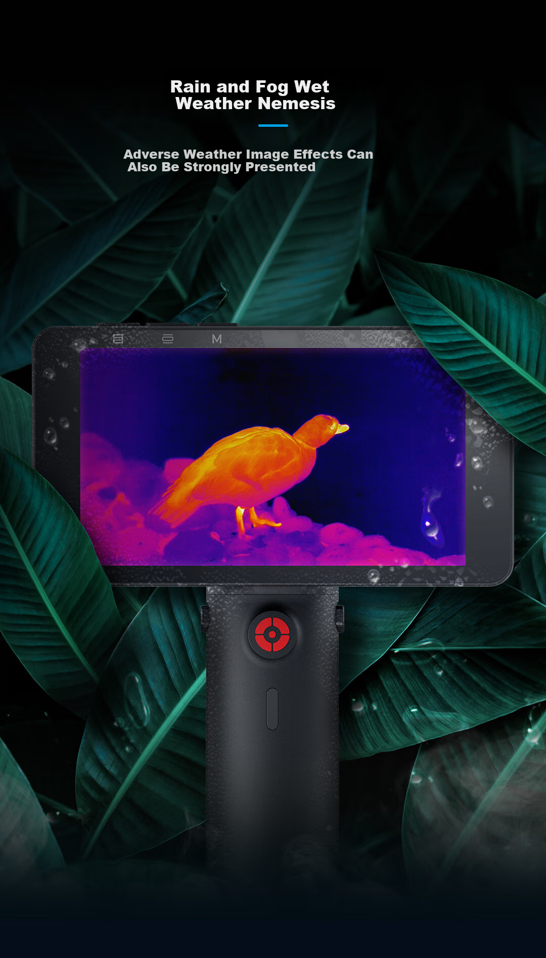 Yingrui XL19V2 Infrared Handheld Thermal Imaging High-Definition Large-Screen Search Device Helmet Modification Thermal Imager 8