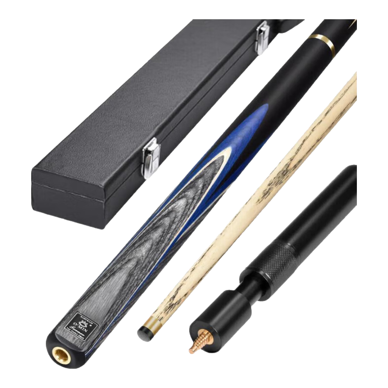 Aomi New Generation Storm Pool Cue Set with Small Tip, Snooker Cue, Chinese 8-Ball Black 8 Billiard Cue, Gunner Series