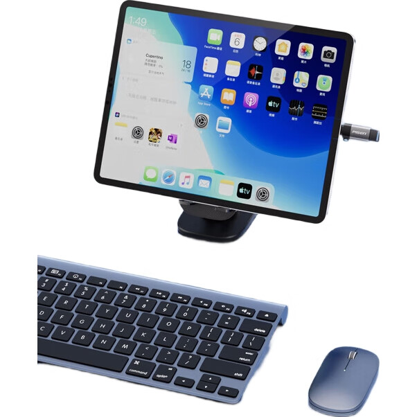 Переходник PISEN Type-C OTG, алюминиевый сплав, серый, для Apple, Huawei, iPad, ноутбуков, 0-1A