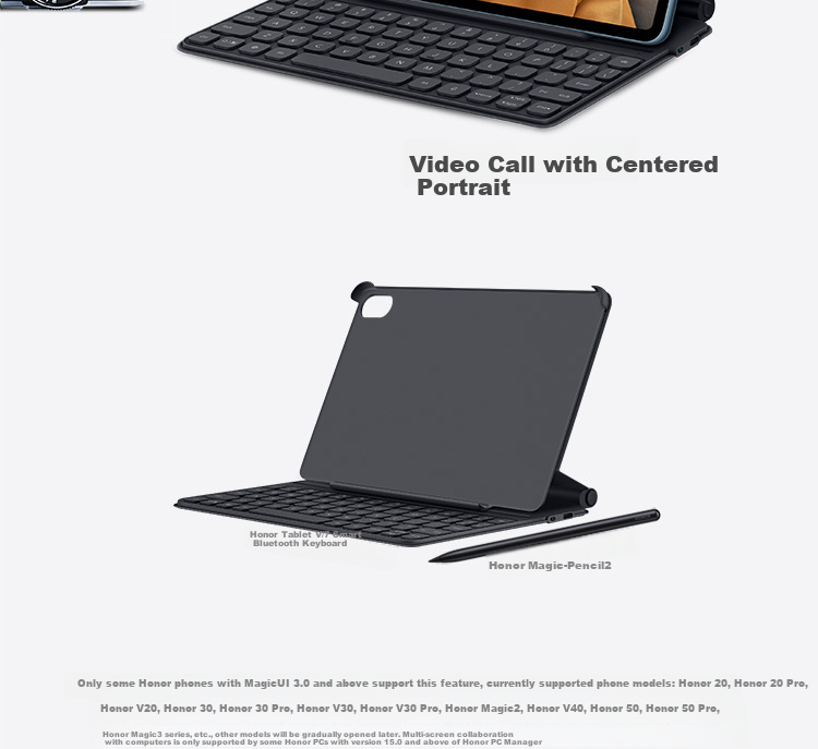 HONOR Tablet V7, High Refresh Rate Eye Protection, 10.4-Inch Full Screen, Multi-Screen Collaboration, Card Slot, Business Entertainment Learning Tablet Computer, 6GB+128GB, Titanium Silver, 5G Versio 14