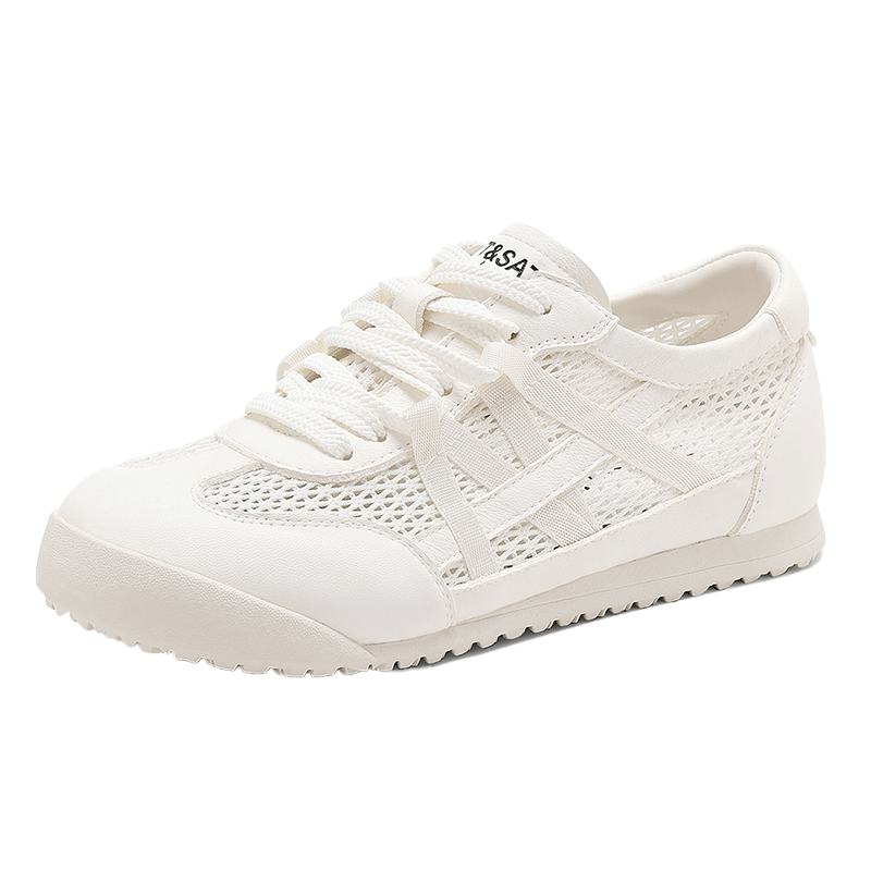 Saturday Mesh Training Shoes Women's 2026 New Summer Breathable Non-Stuffy Casual Soft Sole Comfortable White Sneakers