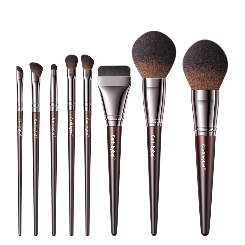 CARLI BYBEL Makeup Brush Set Soft Eyeshadow Powder Contour Blending Detail Brushes Beginner Soft Hair Full Set New Year Gift