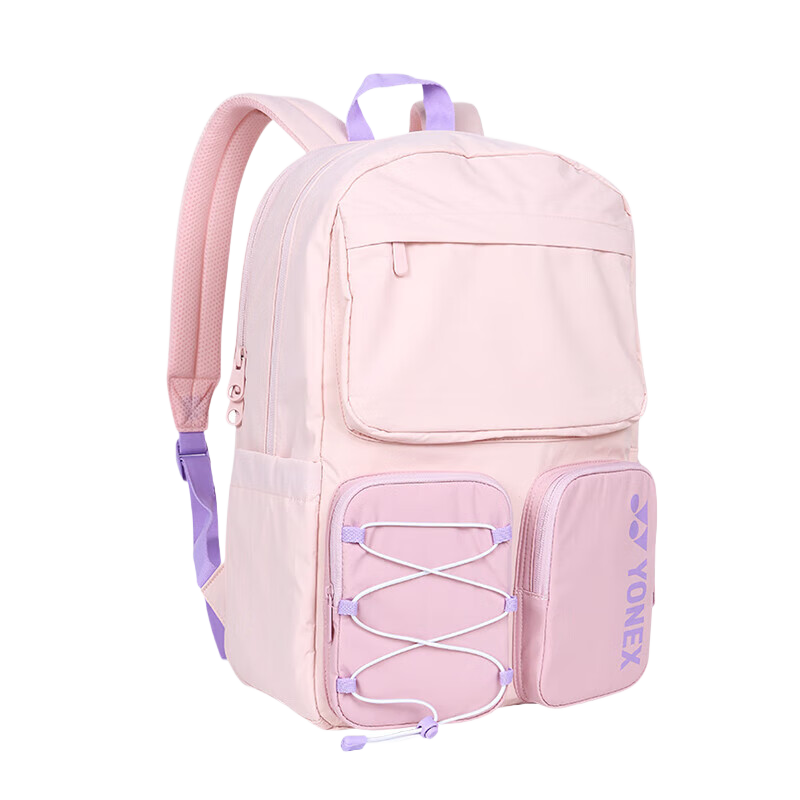 YONEX Badminton Bag, Large Capacity Casual Sports Backpack BA348CR Shoulder Bag, Pink