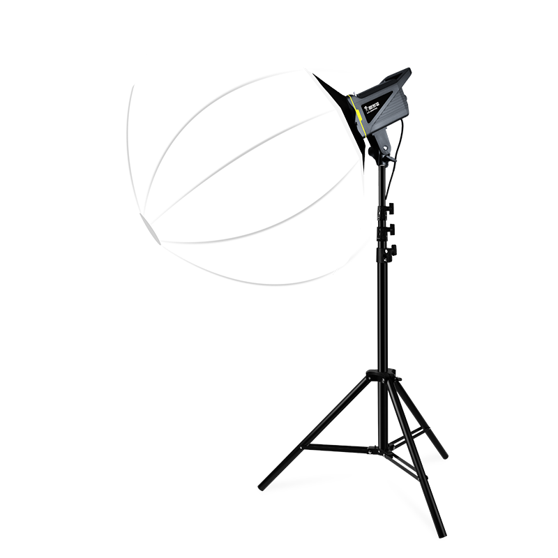 Hakutatz LG-200PRO Live Streaming Fill Light, Photography Light, 220W Spherical Softbox, Soft Light Ball, Lighting COB Soft Light, Specialized for Streamers And Studio Use