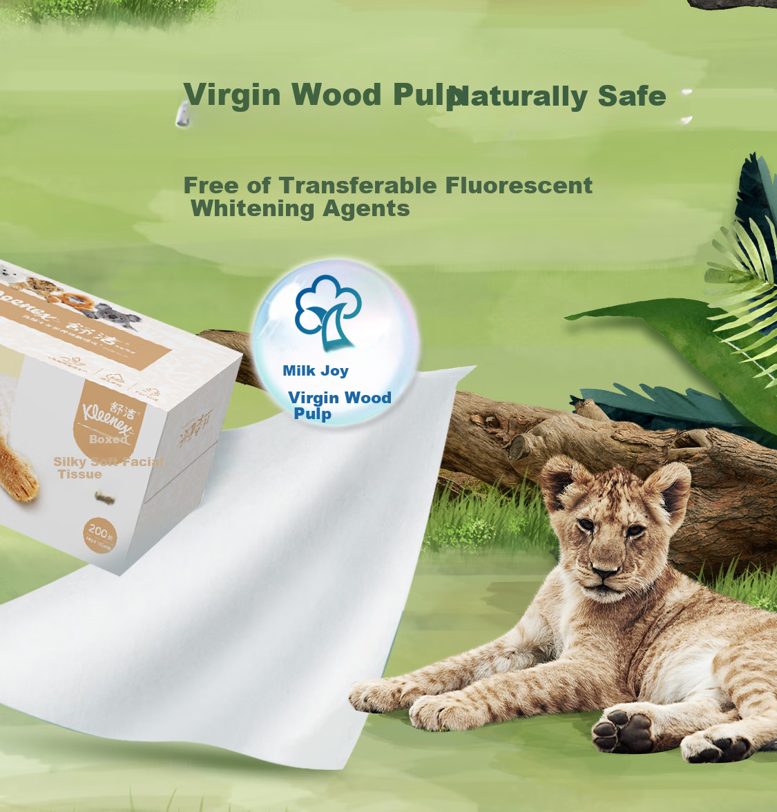 Kleenex Facial Tissue, Soft And Smooth Paper Napkins, 3-Ply, 200 Sheets Per Box, 3 Boxes 7