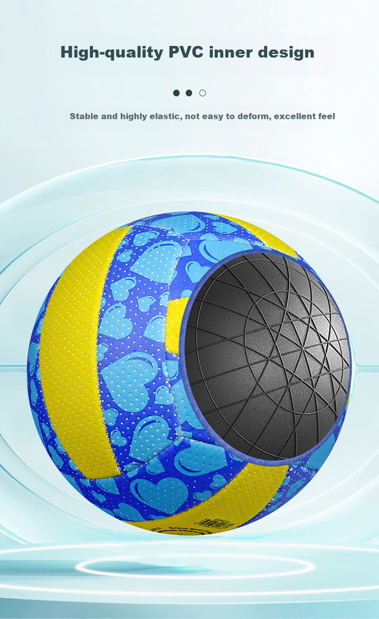 ProSelect Air Volleyball No.5 Light Soft for Children, Students, Middle-Aged And Elderly Fitness, Entertainment, Competition Soft Volleyball GV441M 7