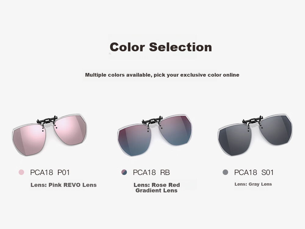 PARIM Myopia Glasses Frame, Sunglasses Clip-On for Women, Driving-Specific, Ultra-Light, Flip-Up Polarized Sunglasses for Men, UV Protectio 4