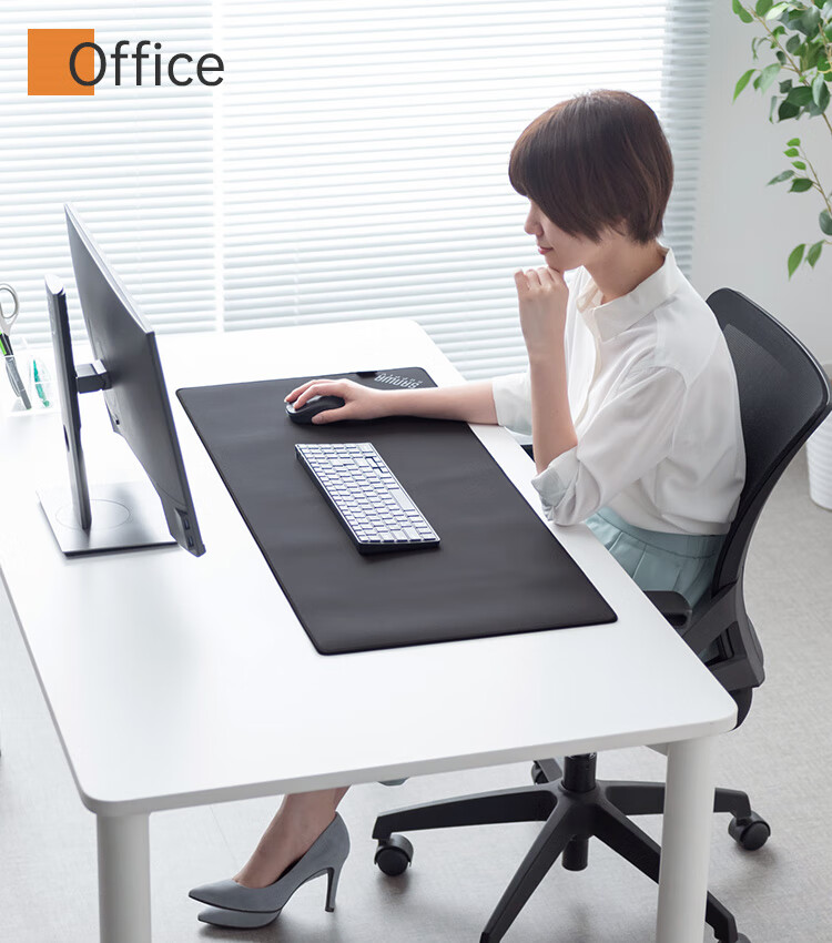 Sanye Large Desk Mat Mouse Pad Cordura Material Water-Resistant Wear-Resistant Non-Slip Base Gaming Office Brown 5