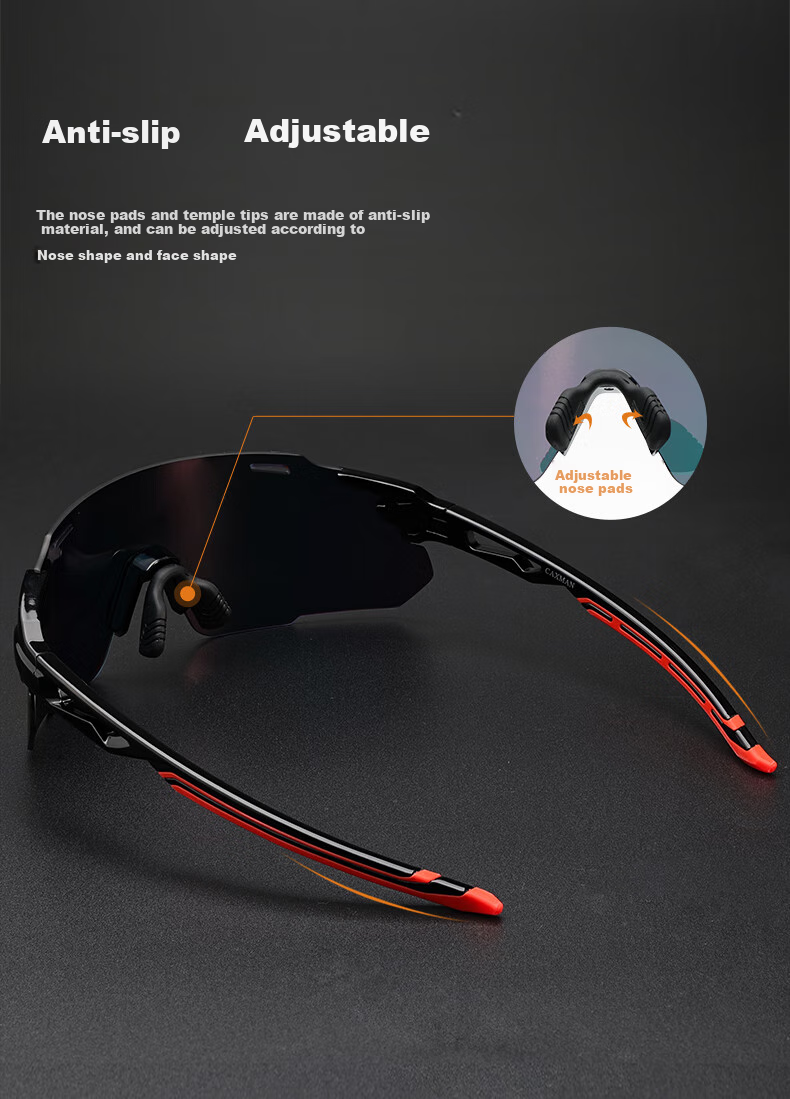 CAXMAN Running Glasses for Men And Women, Professional Marathon-Specific Outdoor Sunglasses, Cycling Hiking UV Protection Sports Sunglasses 8