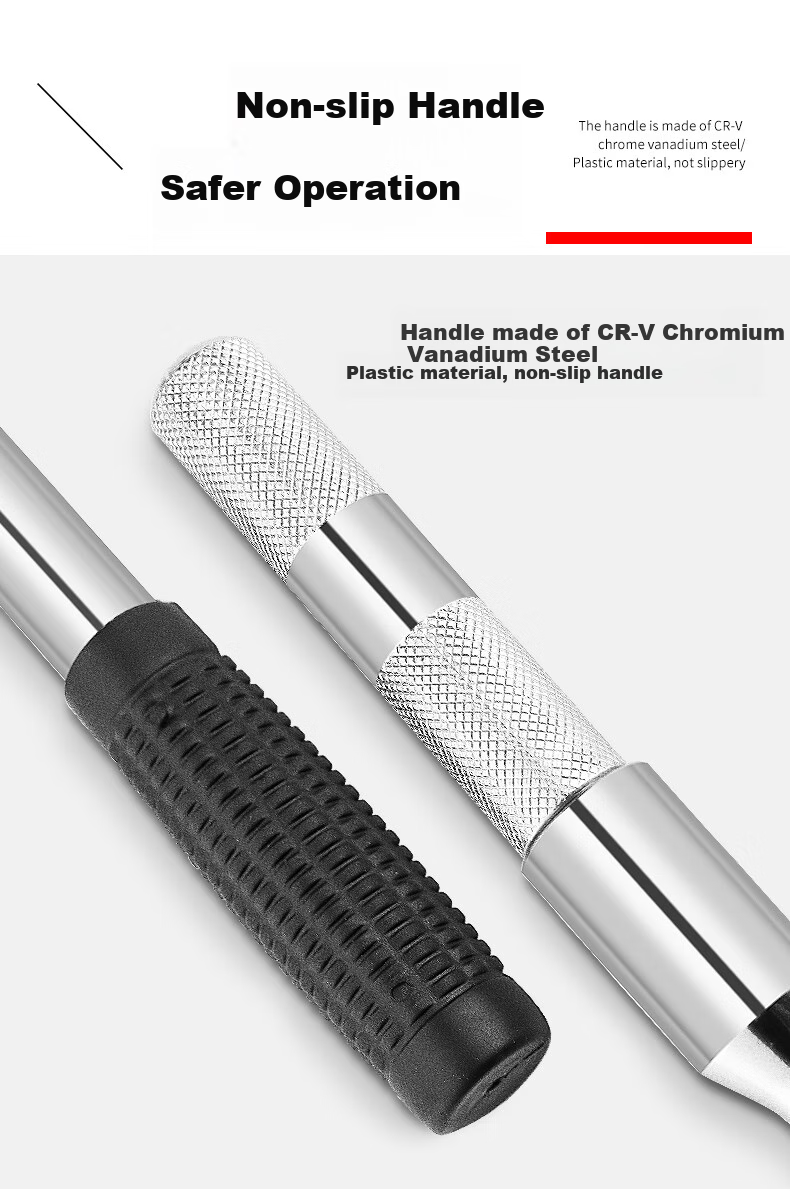 Fengshang Extended Car Tire Wrench Set, Labor-Saving Telescopic Cross Wrench Socket Tool Kit for Tire Changing And Removal 5
