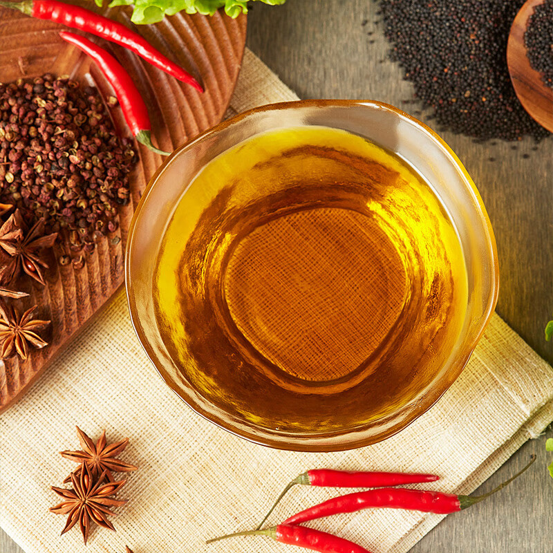 初萃【保真菜籽油】中粮原香菜籽油5L+400mL 低芥酸 非转基因食用油