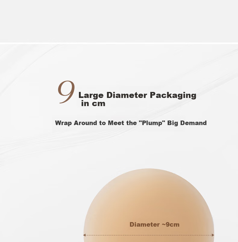 Vcn Pink Breast Petals [Large Chest Style] Porcelain White Skin, Wedding Dress Thin Invisible Silicone Breast Pads for Women, Strapless Anti-Nipple Show 5