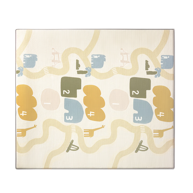 Babycare Stable Roll-Up Crawling Mat, Baby Play Mat, Thickened Indoor Household Anti-Fall Floor Mat - 180*200*2.5cm