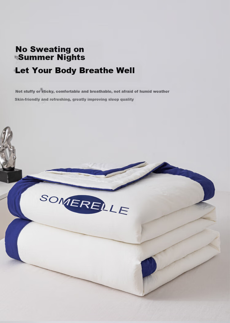 SOMERELLE A Class 30% Soy Protein Summer Quilt, Thin Air-Conditioning Quilt, Summer Cool Quilt 200*230cm 7