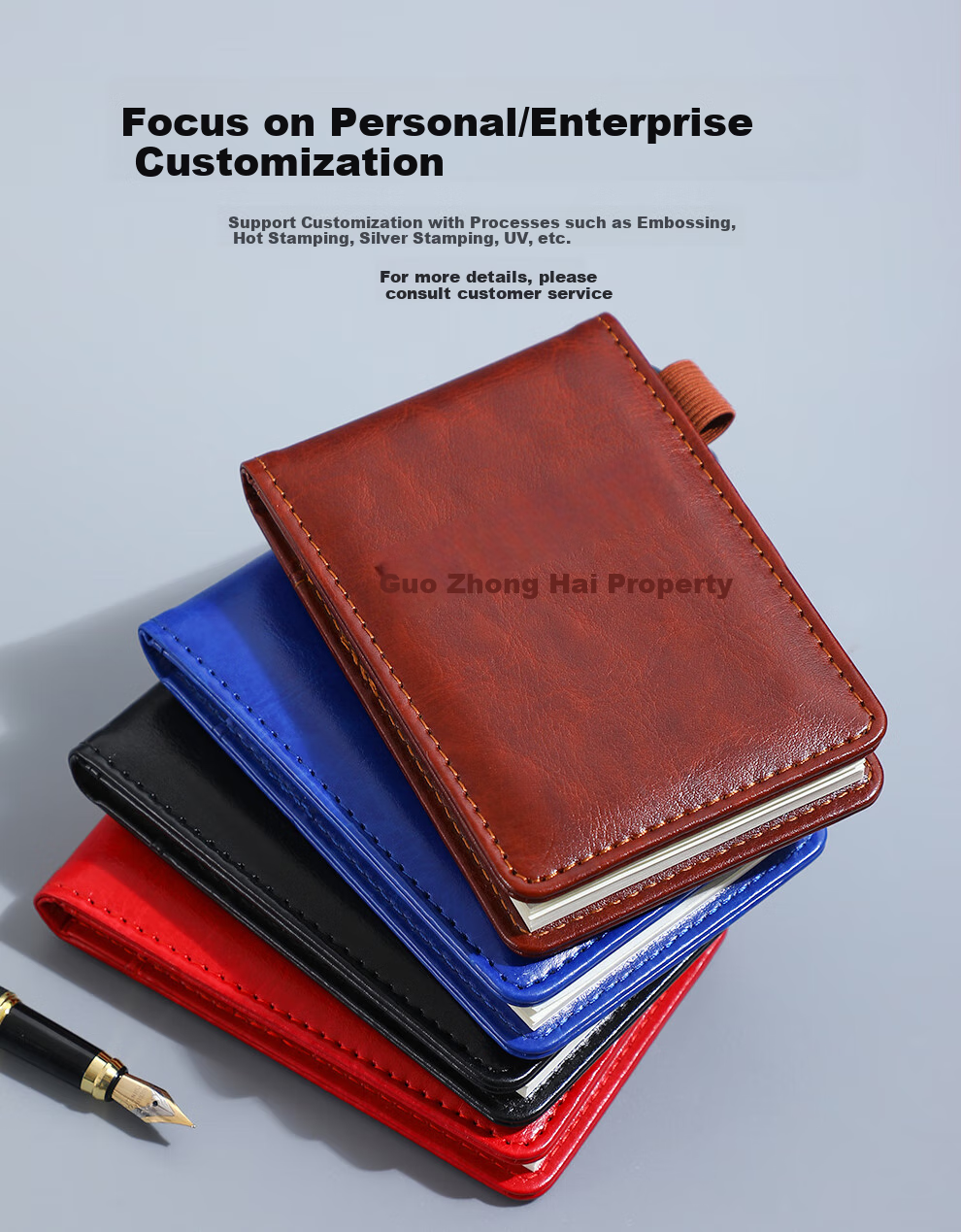 Jiaranheng Mini Pocket Notebook, A7 Size, Portable Notepad, Flip-Top Design, Tear-Off Pages, Convenient for Nurses And Doctors, Memo Pad, Journal, Vocabulary Book, Brown Color 13