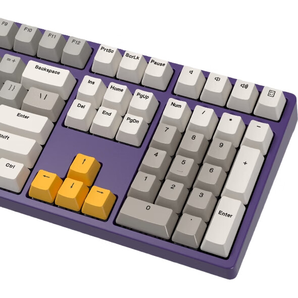 Беспроводная механическая клавиатура ikbc W210, 108 клавиш, Cherry MX Brown, беспроводная, серая
