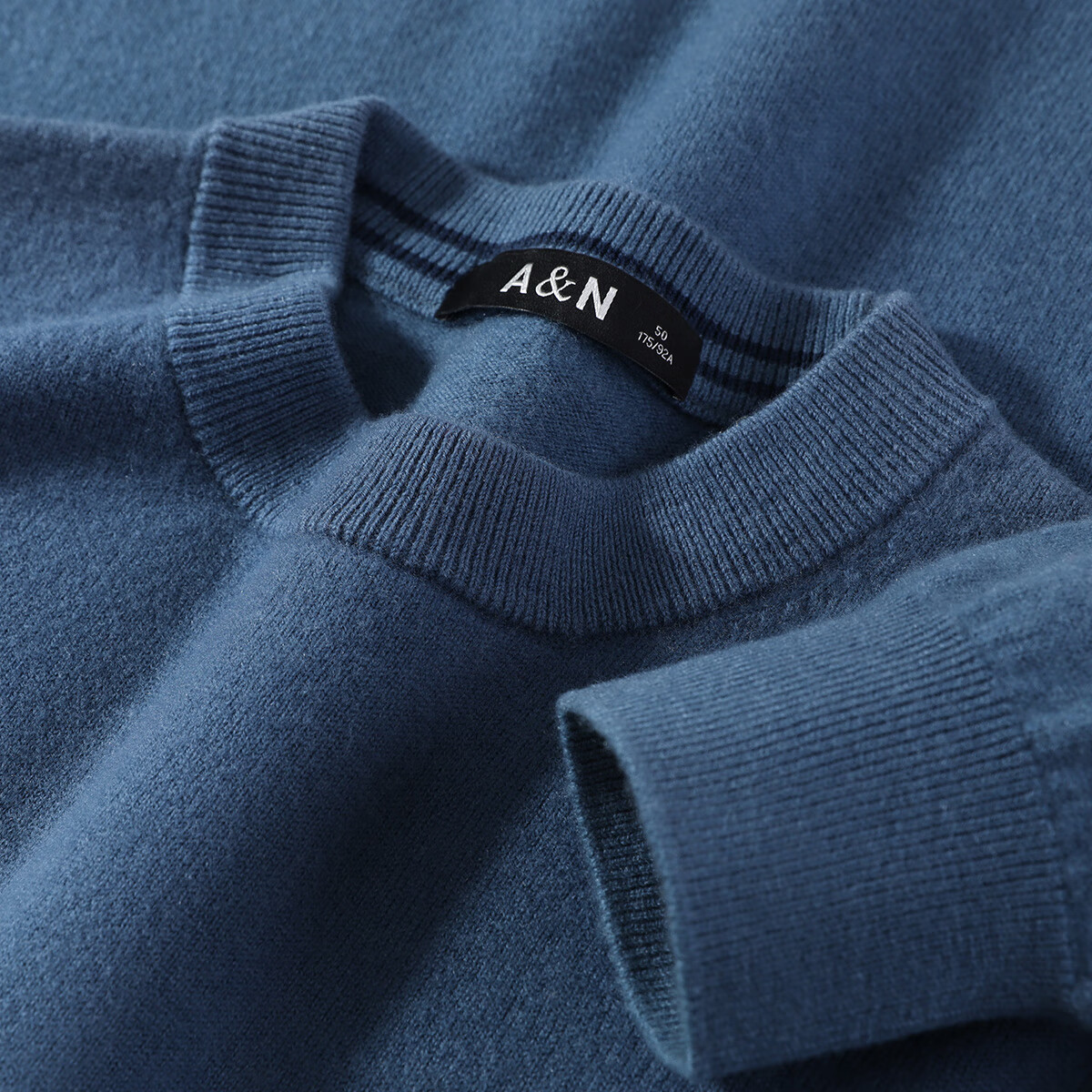Antonio 100% Wool Crew Neck Soft Comfortable Thickened New Men's Pullover Warm Wool Sweater