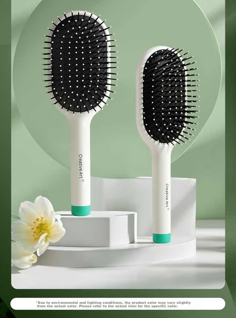 Creative Art Air Cushion Comb for Men And Women, Volumizing Tool, Puff Cushion Comb, Gentle on Hair, Massage Function, for Dorm And Home Use, Styling And Anti-Tangling 13