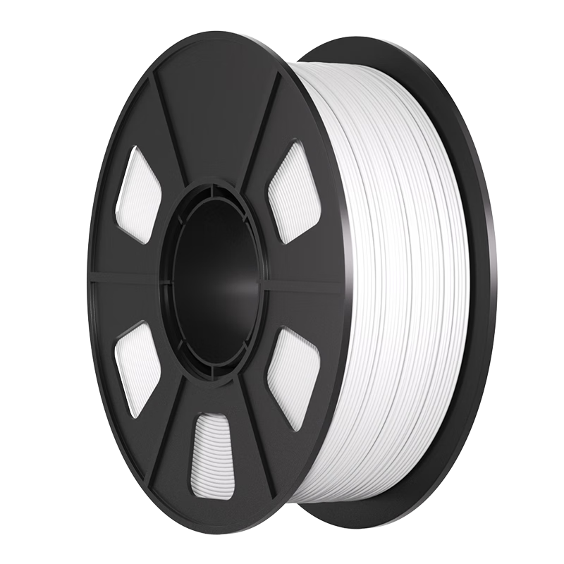 CMYKSUPPLIES Compatible with Tuozhu A1 3D Printing Material, PETG Basic Color, High-Toughness Easy-To Multi-Color High-Speed Machine BambuLab White 1.75mm 1kg