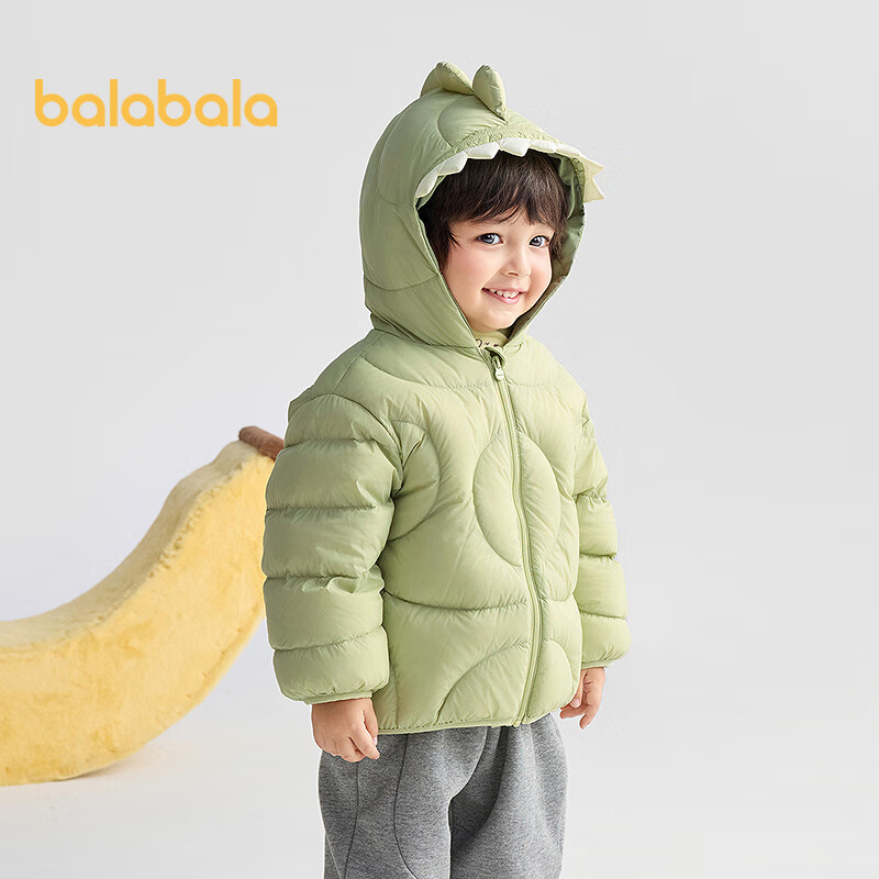 BALABALA Kids Down Jacket Unisex Hooded Coat Three-Proof 2025 New Winter Collection [Mall Edition] 201425107201