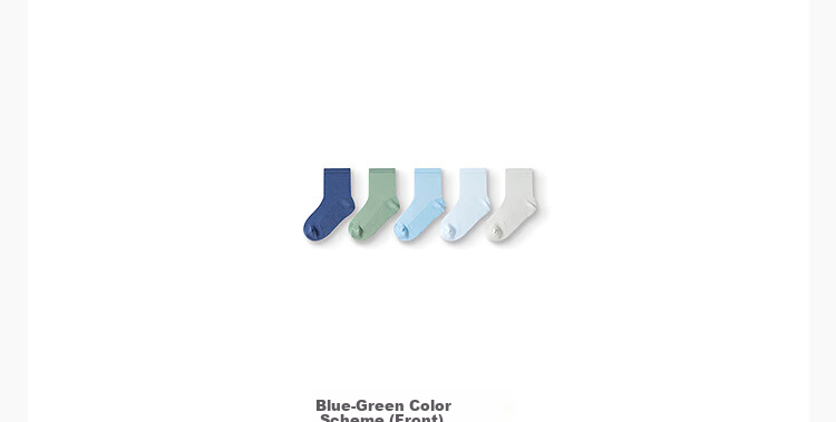 BALABALA Summer Mesh Sports Socks for Children, Breathable Socks for Boys And Girls, Kids And Teens, Five Pairs Pack 209225172204 13